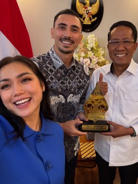 Jessica Iskandar dan Vincent Verhaag (instagram)